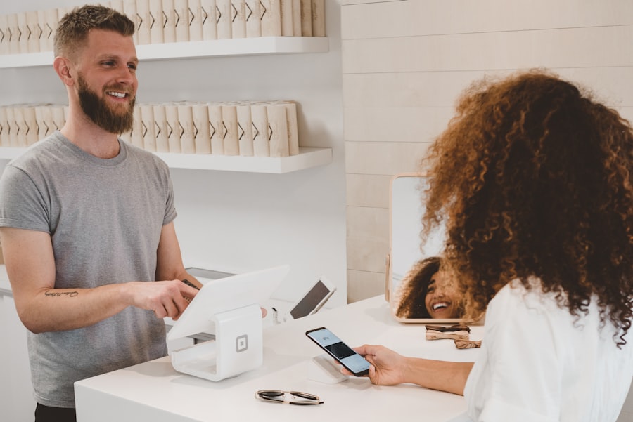 Retail counter lifestyle still